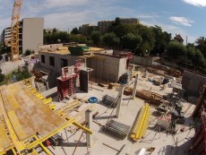 Vue aérienne "EMS Coccinelle" - © Anderegg-Rinaldi & Architectes Associés